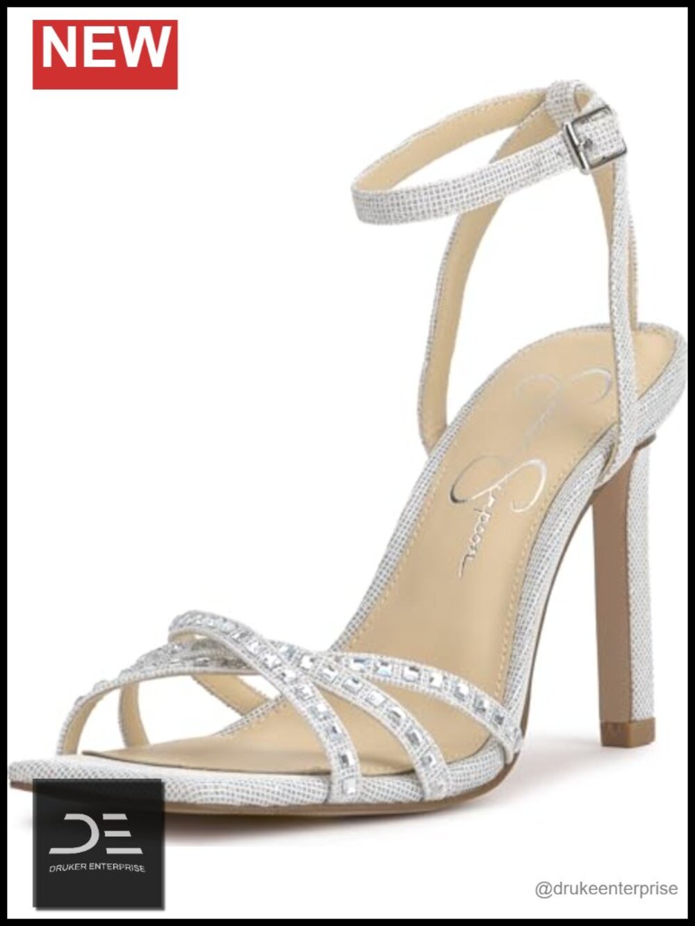Jessica Simpson Leonah Stiletto Heeled Sandals